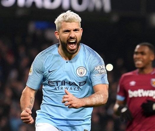 Aguero hướng đến 2 kỷ lục vô tiền khoáng hậu ở trận West Ham vs Man City