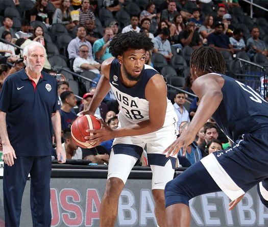 Hậu giao hữu nội bộ tuyển Mỹ, HLV Gregg Popovich cắt những cái tên đầu tiên