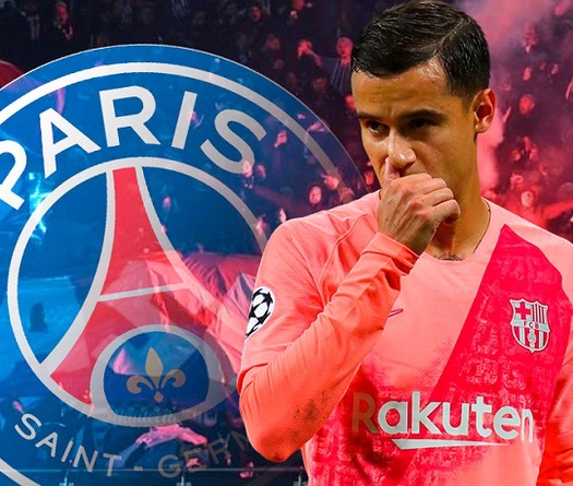 Vị trí tiềm năng của Coutinho ở PSG khi chuẩn bị rời Barca