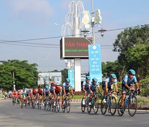 Lộ trình 2 chặng cuối ngày 19/8 Giải xe đạp ĐBSCL 2019