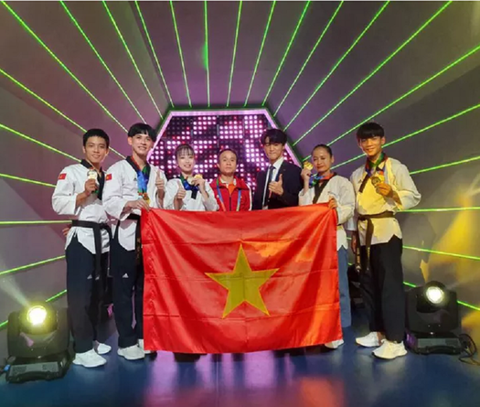 Taekwondo Việt Nam thắng lớn, Châu Tuyết Vân xuất sắc giành HCV