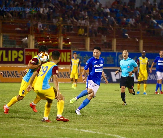 Vắng Hải Huy, Hồng Quân, Quảng Ninh không biết cách ghi bàn vào lưới Bình Dương