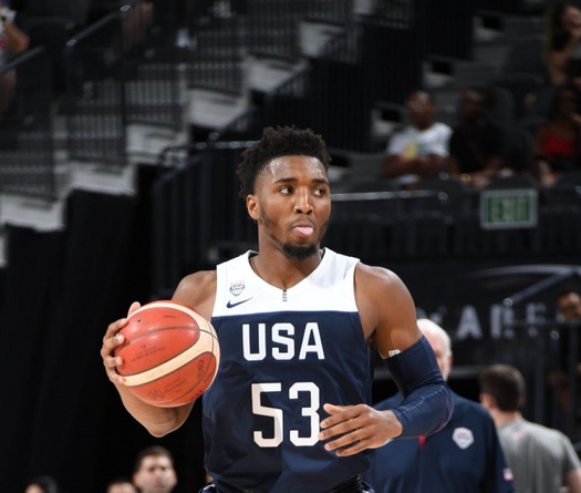 Donovan Mitchell không bận tâm tới thất bại của ĐT Mỹ trước FIBA World Cup
