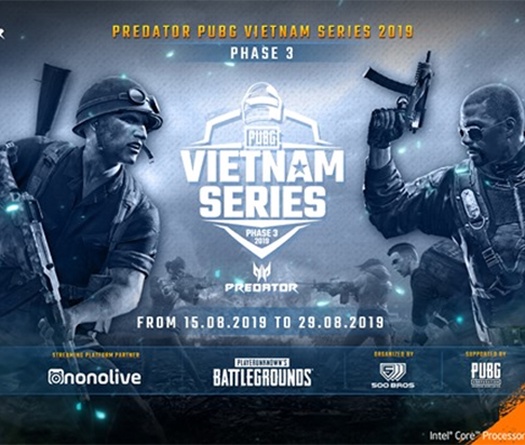 Trực tiếp Predator PUBG Vietnam Series vòng chung kết ngày 3