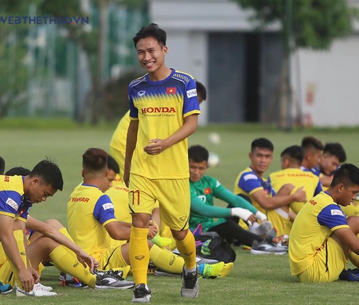 U22 Việt Nam nghỉ lễ, Trọng Hùng và Việt Hưng vẫn miệt mài tập riêng