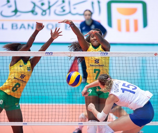 Lịch thi đấu bóng chuyền hôm nay 13/9: U18 nữ Mỹ vs U18 nữ Brazil