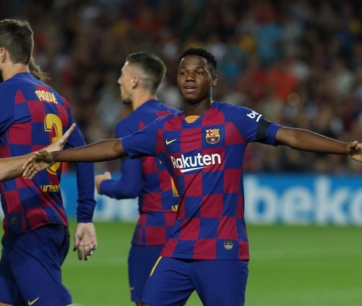 Barca chứng kiến Ansu Fati lập 3 kỷ lục khó tin trong 2 tuần