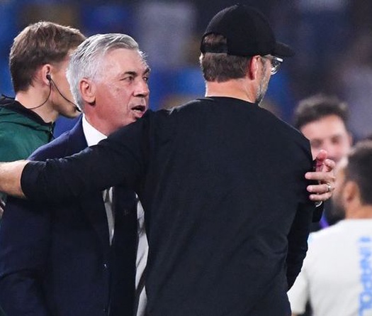 HLV Ancelotti dự đoán bất ngờ về số phận của Liverpool ở Cúp C1 mùa này