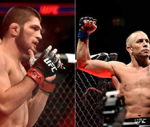 Dana White hứng thú với Khabib Nurmagomedov vs Georges St-Pierre