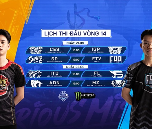 Kết quả Đấu Trường Danh Vọng Mùa Đông vòng cuối ngày 21/9