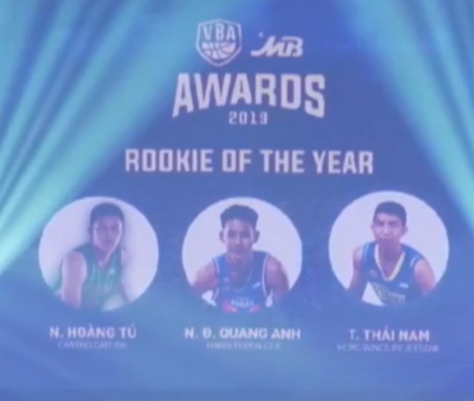 VBA đính chính sai sót trong Lễ Trao giải VBA Awards 2019