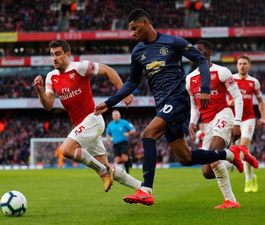 Xem trực tiếp MU vs Arsenal ở đâu, kênh nào?