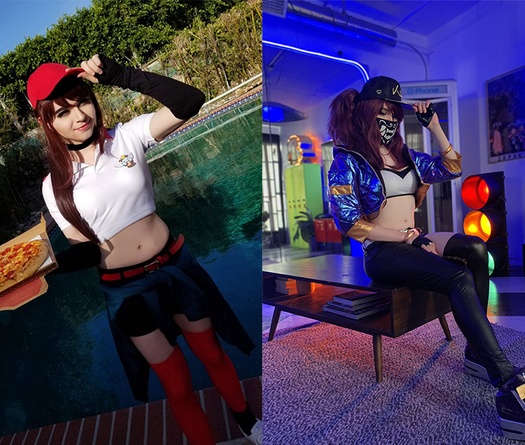 Sneaky mang đến màn cosplay Akali không tưởng