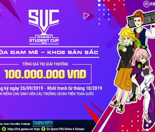 Giải “FIFA ONLINE 4 STUDENT CUP 2019” – Thỏa đam mê, khoe bản sắc
