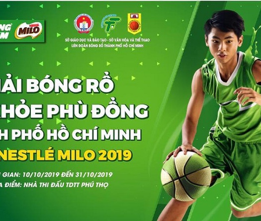 Lịch thi đấu giải Hội Khỏe Phù Đổng 2019 - Cup Nestle Milo
