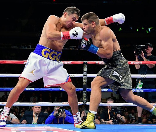 Gennady ‘Triple G’ Golovkin và tình cảnh sau trận đấu với Derevyanchenko