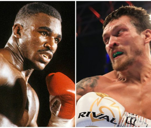 Oleksandr Usyk muốn theo bước Evander Holyfield