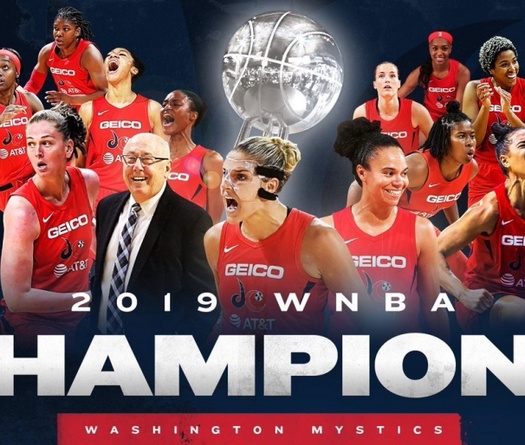 Washington Mystics lần đầu vô địch WNBA