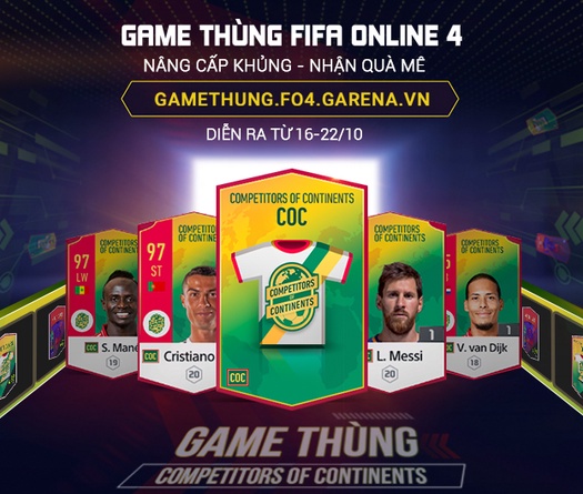 Đánh giá sự kiện Game thùng COC FIFA Online 4