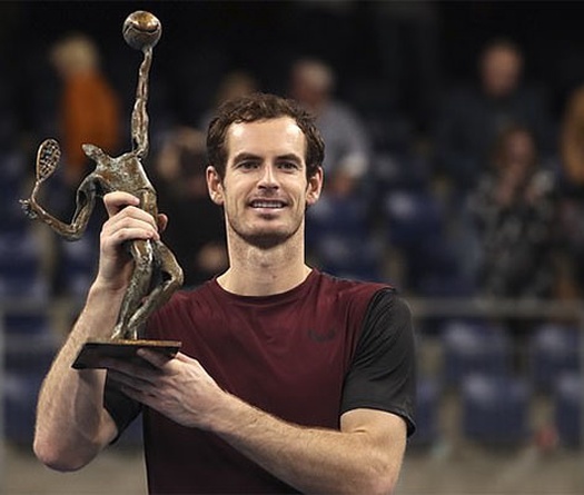 Andy Murray có danh hiệu đơn nam ATP đầu tiên từ khi phẫu thuật hông