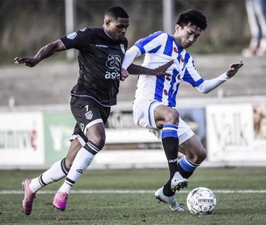 Kết quả U21 Jong De Graafschap vs U21 Jong Heerenveen (FT 1-3): Văn Hậu kiến tạo đầu tiên
