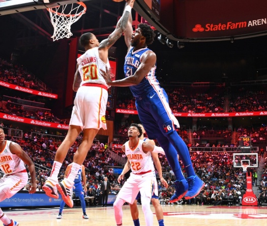 Philadelphia 76ers lội ngược dòng bản lĩnh trước Atlanta Hawks