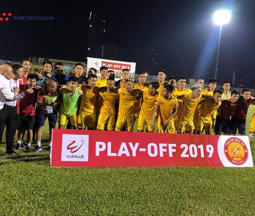Thanh Hóa vỡ òa cảm xúc trong ngày chính thức trụ hạng V.League