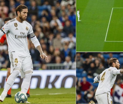Sergio Ramos sánh ngang Messi với thành tích ghi bàn cho Real Madrid