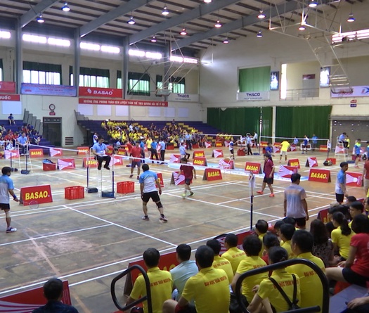 Khởi tranh giải Cầu lông Người giáo viên nhân dân toàn quốc Tranh Cup Ba Sao năm 2019