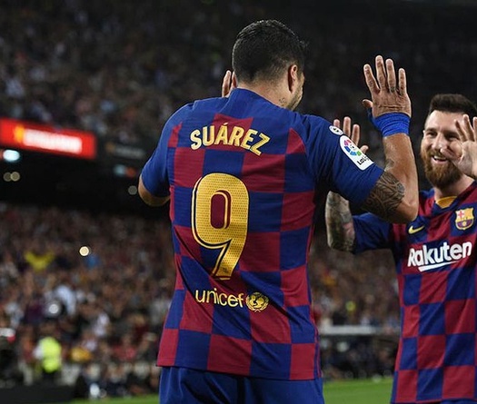 Song sát Messi - Suarez của Barca là cơn ác mộng cho Levante