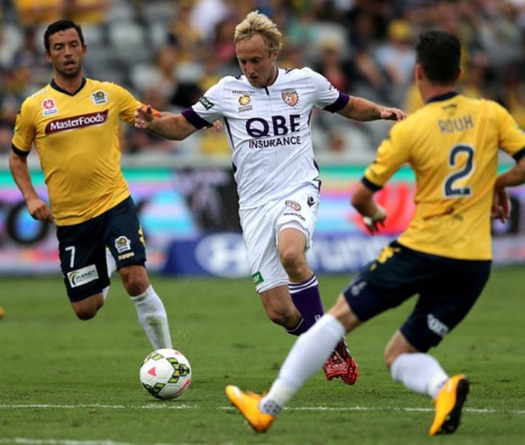 Trực tiếp Perth Glory vs Central Coast: Khách có điểm