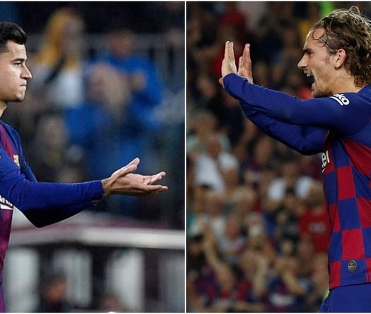 Chỉ số ở Barca cho thấy Griezmann không khá hơn Coutinho