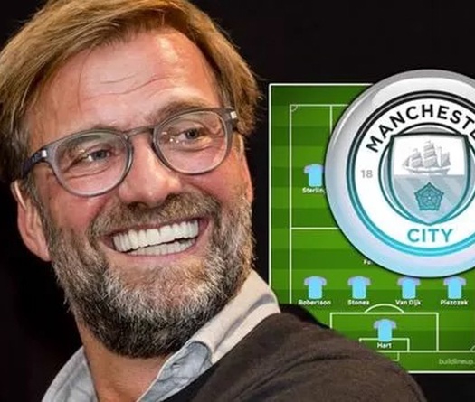 Đội hình Man City sẽ thế nào nếu được… Klopp dẫn dắt?