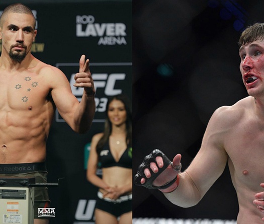Robert Whittaker muốn thượng đài với Darren Till ngay trên đất Anh
