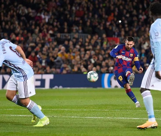 Messi ghi bàn từ đá phạt trực tiếp nhiều hơn MU ghi bàn từ phạt đền