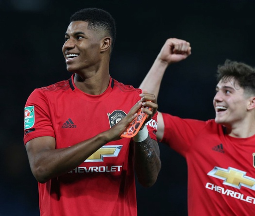 Rashford và Daniel James trong top chạy nhanh nhất của MU