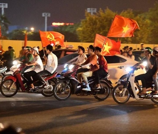 Lịch cấm đường và phân luồng giao thông ngày Việt Nam tái đấu Thái Lan