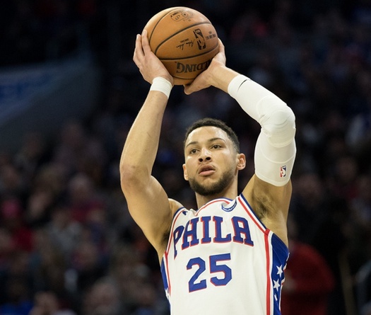 Ben Simmons chính thức có cú ném 3 điểm đầu tiên tại NBA