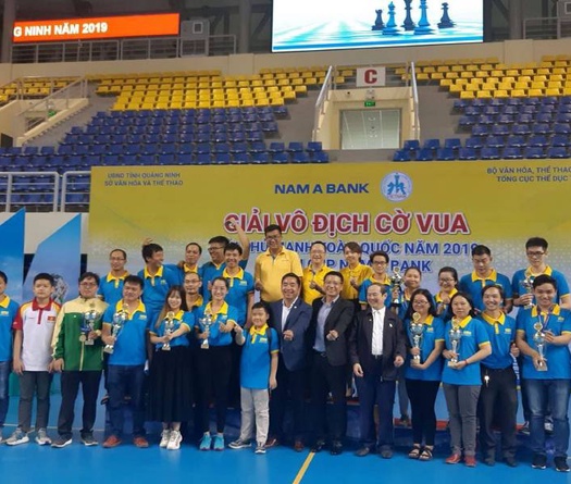 Kết thúc giải cờ vua đấu thủ mạnh toàn quốc - Cúp Nam Á Bank 2019: Nhiều kết quả bất ngờ!