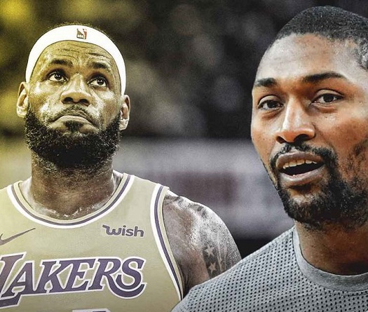 Metta World Peace làm phật lòng LeBron James với top 5 VĐV hàng đầu