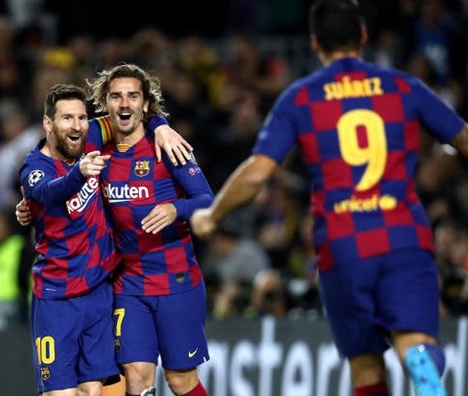 Bảng xếp hạng Cúp C1 châu Âu: Barca giành vé thứ 7 vào vòng knock-out