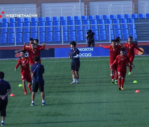 U22 Việt Nam đóng cửa "luyện công" trước thềm đọ sức với U22 Indonesia