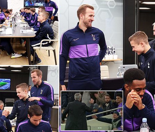 Cậu bé nhặt bóng của Tottenham nhận lời mời đặc biệt từ Mourinho