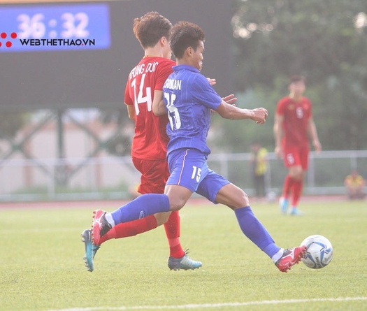 Chùm ảnh: Nhìn lại trận hòa nghẹt thở, tiễn Thái Lan về nước của U22 Việt Nam