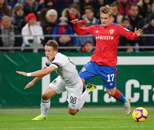 Nhận định Krasnodar vs CSKA Moscow 20h30, 07/12 (vòng 19 VĐQG Nga)