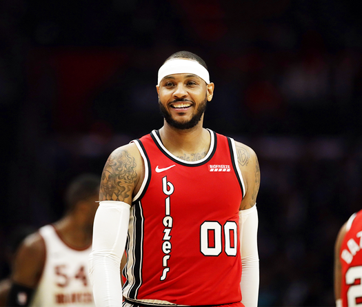 Tưởng thưởng xứng đáng: Carmelo Anthony chính thức nhận hợp đồng cả mùa với Blazers