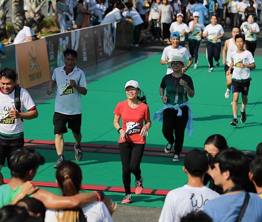 Mekong Delta Marathon 2020 mạnh mẽ với thông điệp chống biến đổi khí hậu