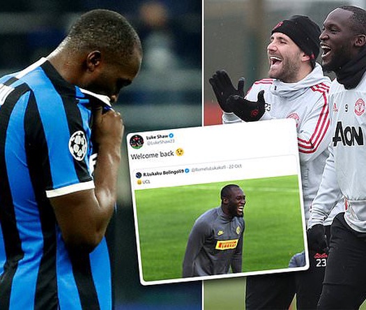 Lukaku bị đồng đội cũ ở MU “troll” sau khi cùng Inter chia tay Cúp C1