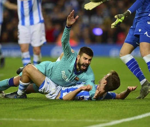 Barca kháng cáo công nghệ VAR khiến họ mất oan phạt đền và hòa Real Sociedad