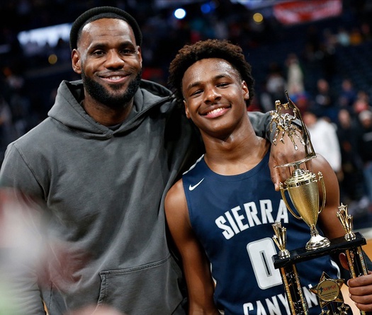 LeBron James: Được dõi theo con trai là điều tuyệt nhất trong cuộc đời tôi